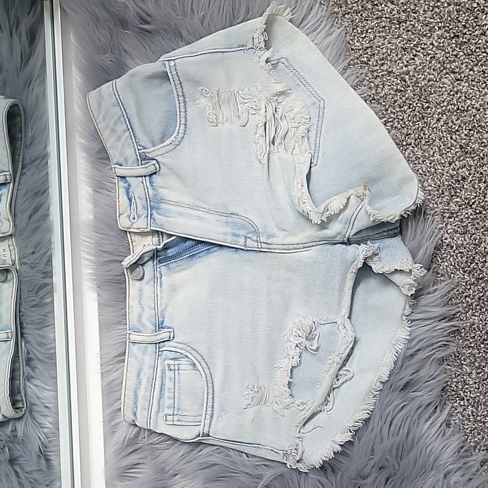 Distressed Pacsun Jean Shorts
